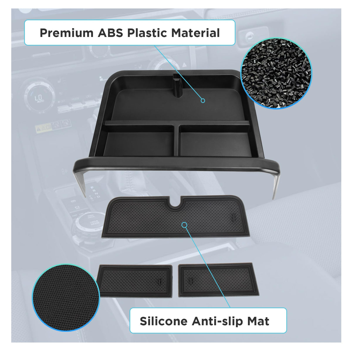 Sinminou packaging with adhesive tabs for easy tool-free installation
