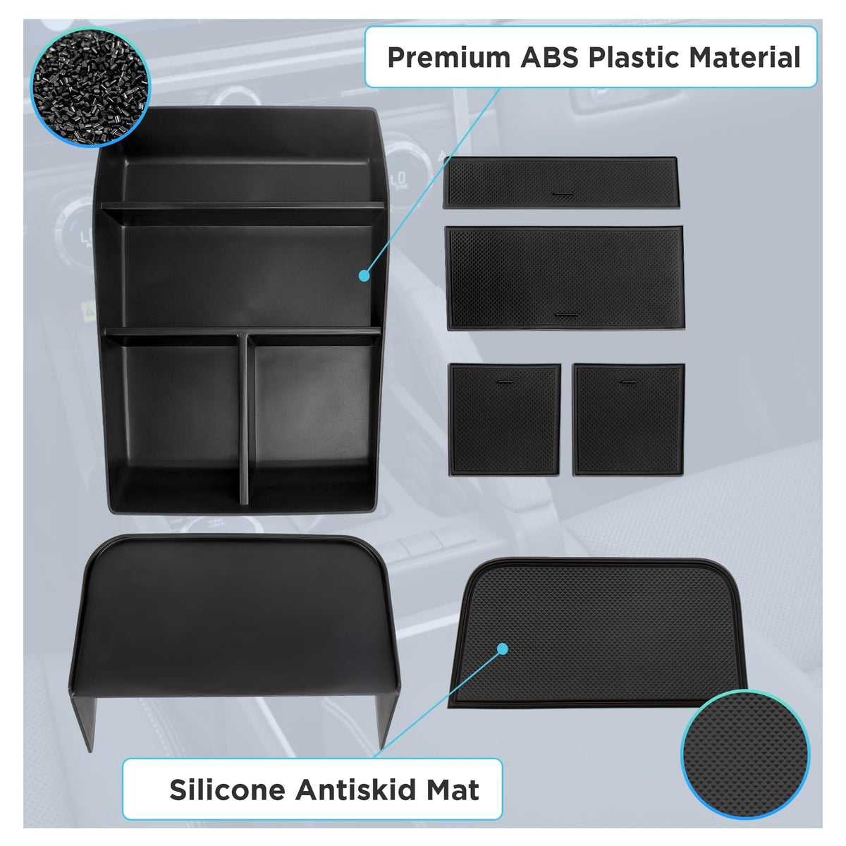Sinminou packaging and components displayed for quick inspection and install