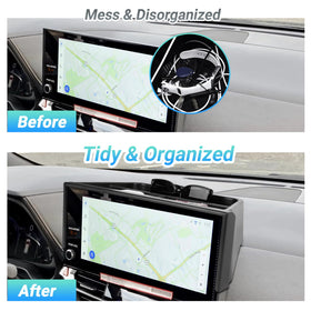 Sinminou side profile fitment matching Toyota Sienna dash lines