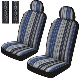 Sino Salected packaging showing full 6-piece front seat cover kit protects seats