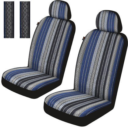 Sino Salected packaging showing full 6-piece front seat cover kit protects seats
