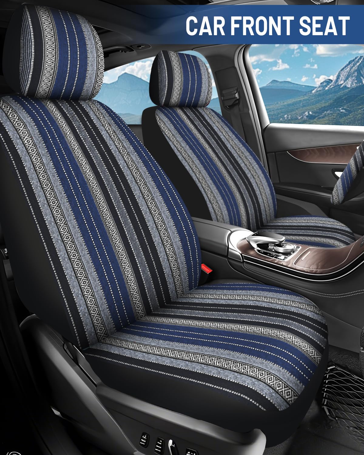Sino Salected rear bench coverage illustrating full-set continuity and stain protection