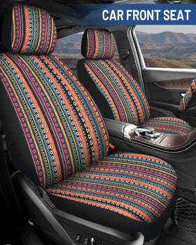 Sino Salected rear seat cover full view demonstrating full cabin coverage benefit