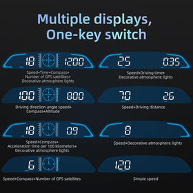SinoTrack night mode screen with clear contrast for safer night driving