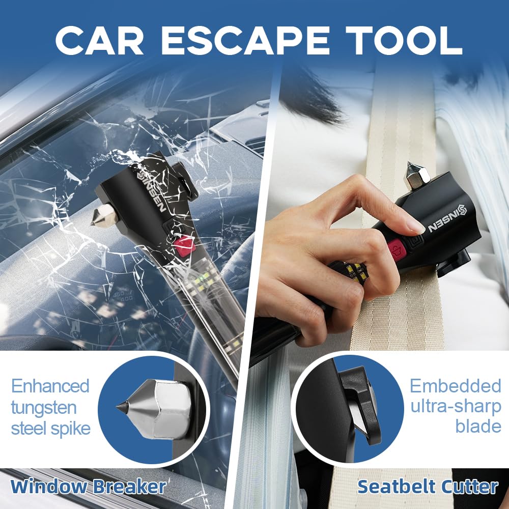 SINSEN seatbelt cutter detail for fast rescue