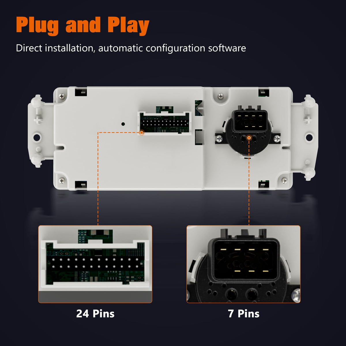 SINTLY back label and part numbers helping verify compatibility and simple identification