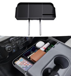 Sinvanho front view of organizer showing clean fit and improved storage