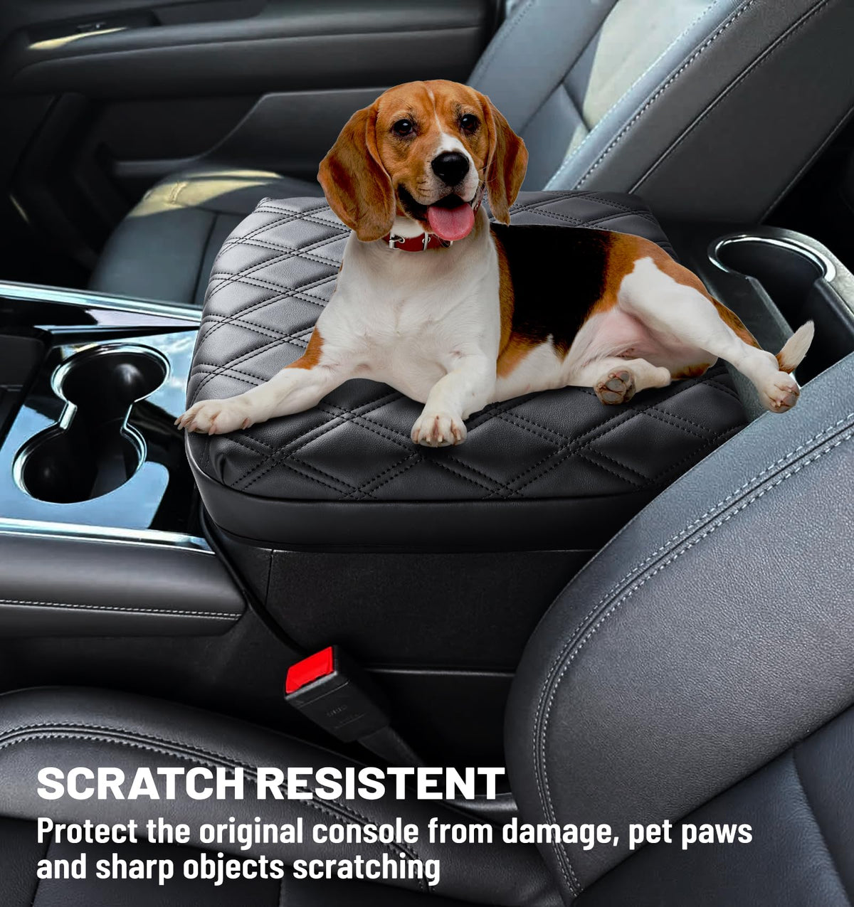 Sinvanho side wrap protection covering console edges from scratches