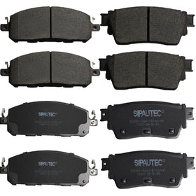 SIPAUTEC front and rear packaging showing full four-wheel kit and fitment benefits