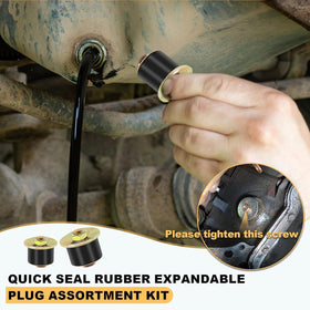 Siptenk neoprene close-up showing flexible seal for tight, reliable fit