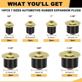 Siptenk plastic storage case protecting plugs and easy organization