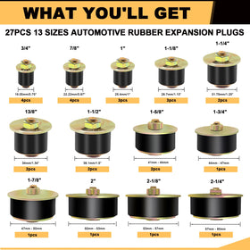 Siptenk plugs neatly arranged in organizer offering quick size selection