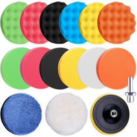 SIQUK front packaging showing full 16-piece pad kit and accessories for easy selection