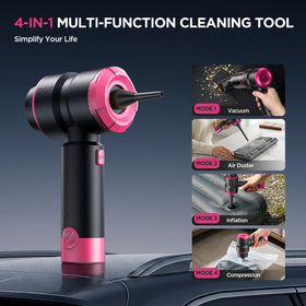 SIX CRAFTSMEN seven attachments arranged to show versatility for crevices and brushes