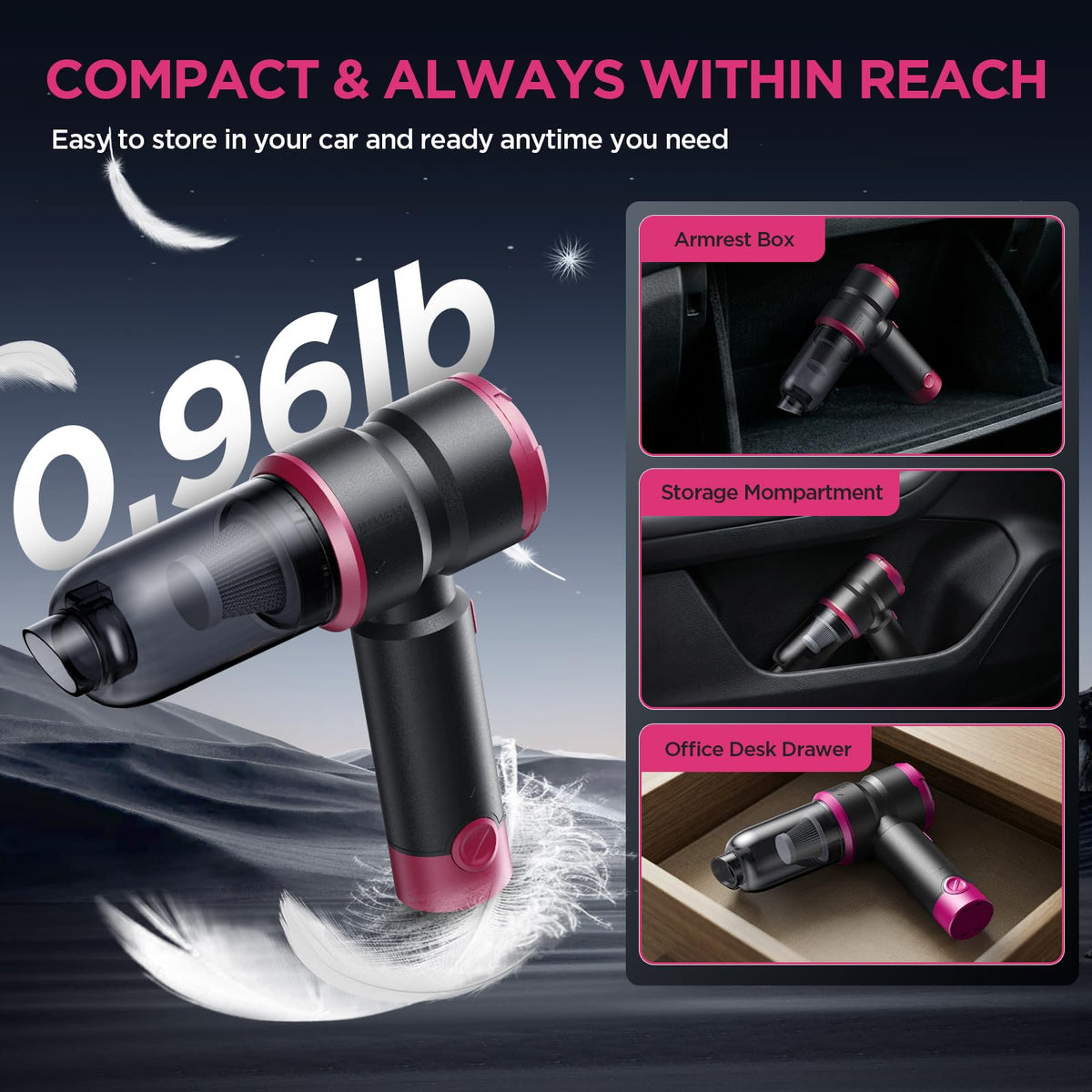SIX CRAFTSMEN round brush clearing pet hair from upholstery without damage