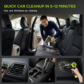 SIX CRAFTSMEN washable HEPA filter close-up, easy maintenance and lasting suction
