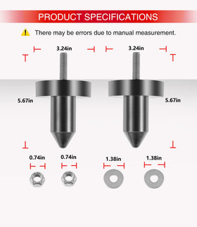 sixcow mount plate interface close-up showing secure attachment benefit
