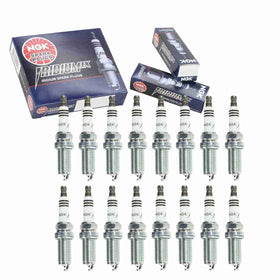 Sixity Auto NGK Iridium IX front packaging showing complete 16-piece kit and benefits