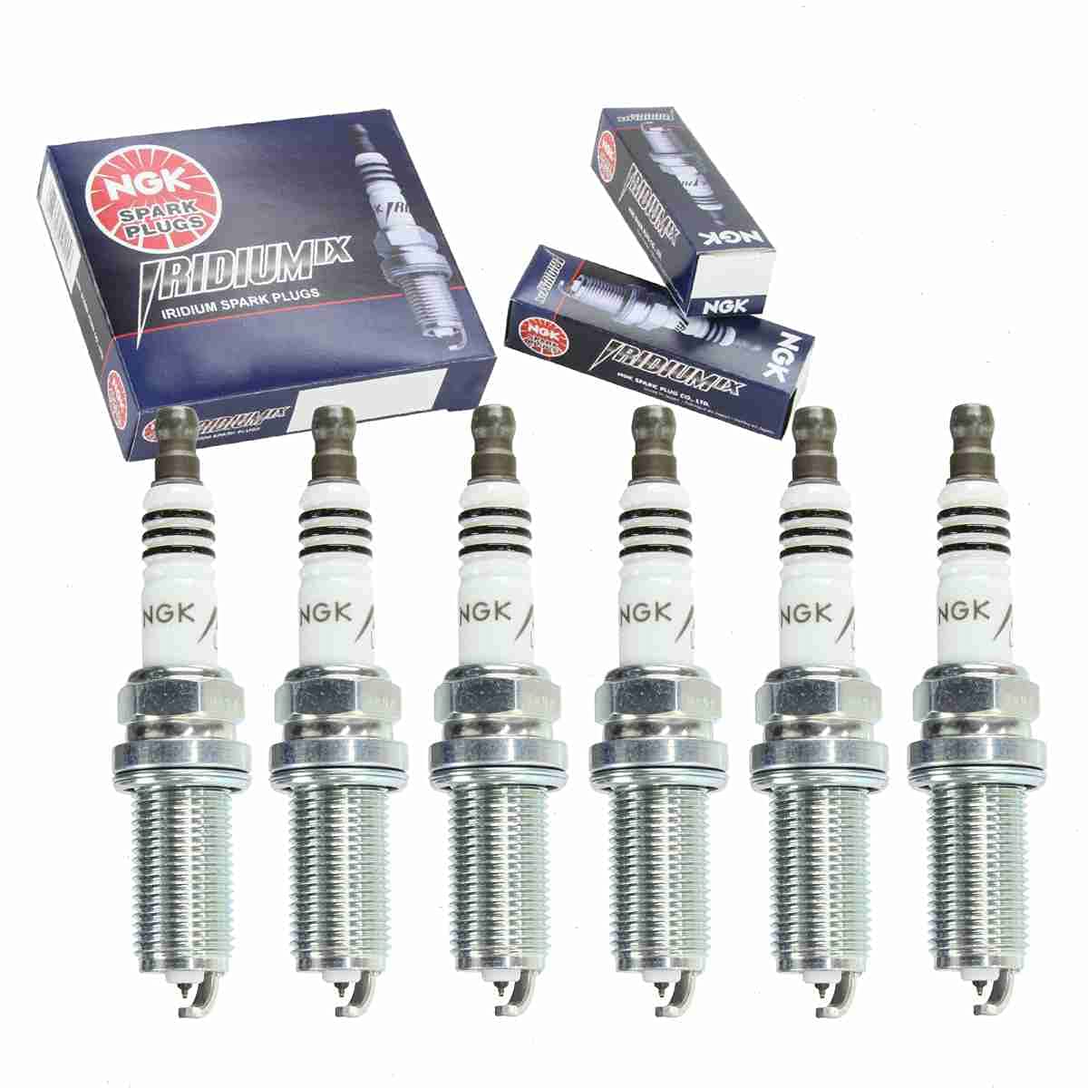 Sixity Auto NGK front packaging showing brand and six-plug set benefit