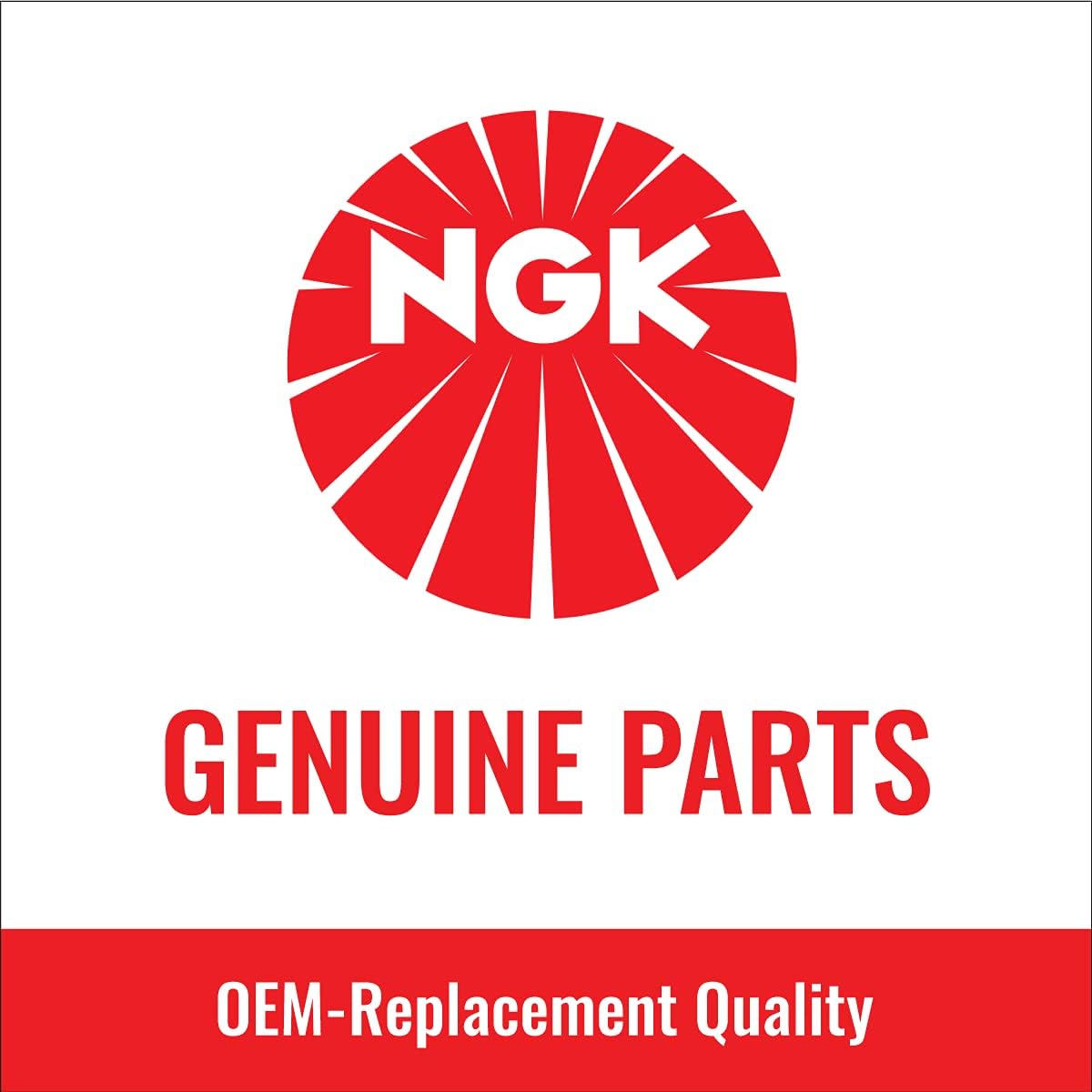 Sixity Auto NGK threaded plug detail showing trivalent plating for anti-corrosion and easier removal