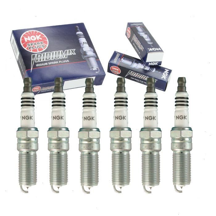 Sixity Auto NGK front packaging shows genuine parts and quick fit confirmation