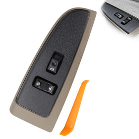 SIYOEN front view of passenger window switch showing clean OEM fit