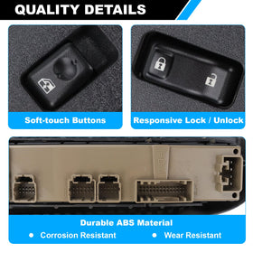 SIYOEN angled view of buttons demonstrating tactile click feedback