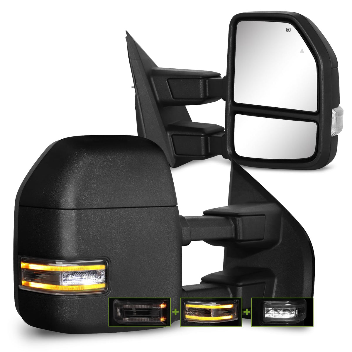 Siziom front assembly view showing fitment and improved visibility