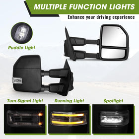 Siziom side profile extended to show telescoping towing benefit