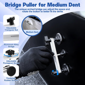 SJPLZQC dent lifter and various puller tabs for precise dent access