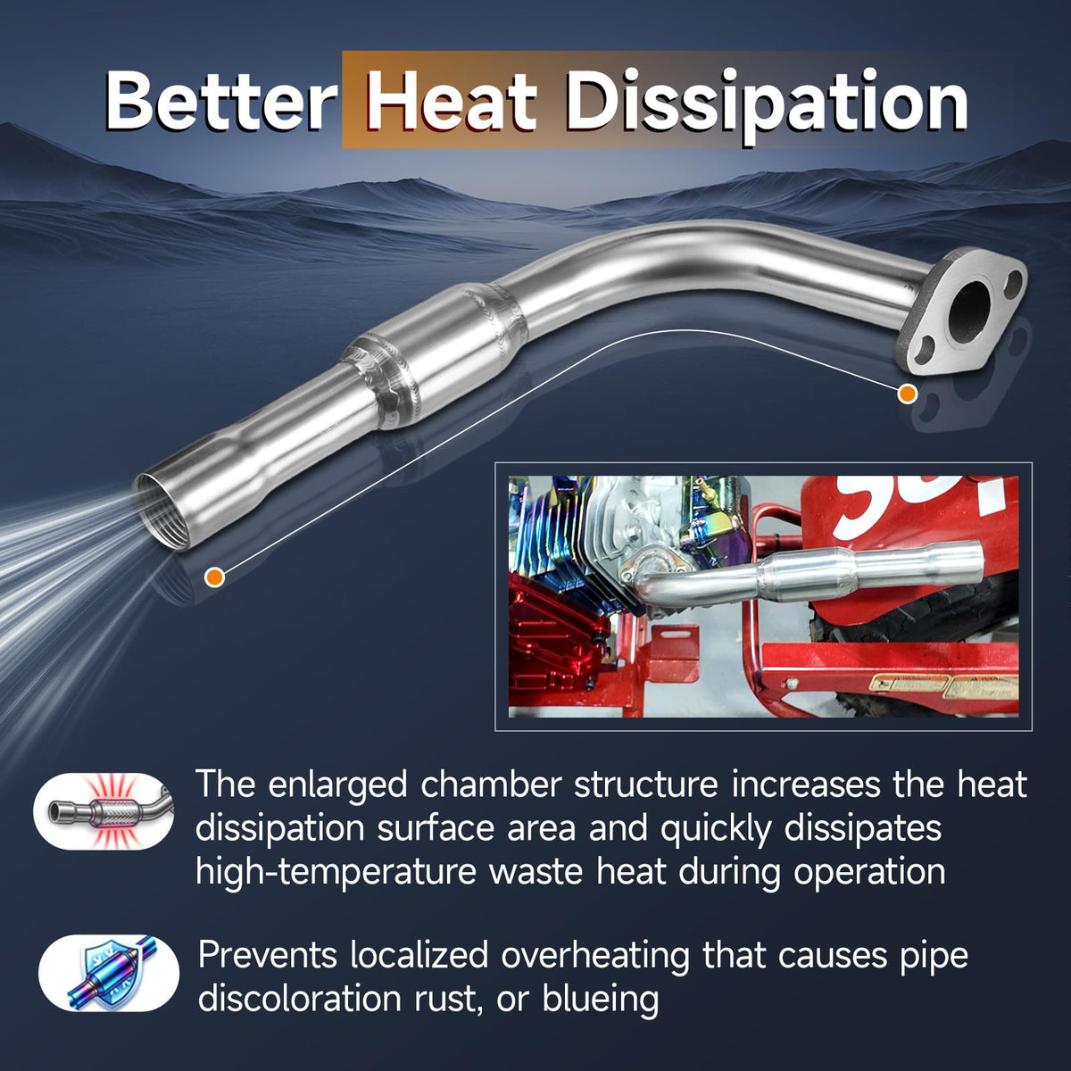 SJVLXHI polished surface reflecting light for corrosion protection