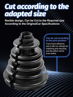 SKCOAUTO CVS18 fitted on axle demonstrating wrap-on installation convenience