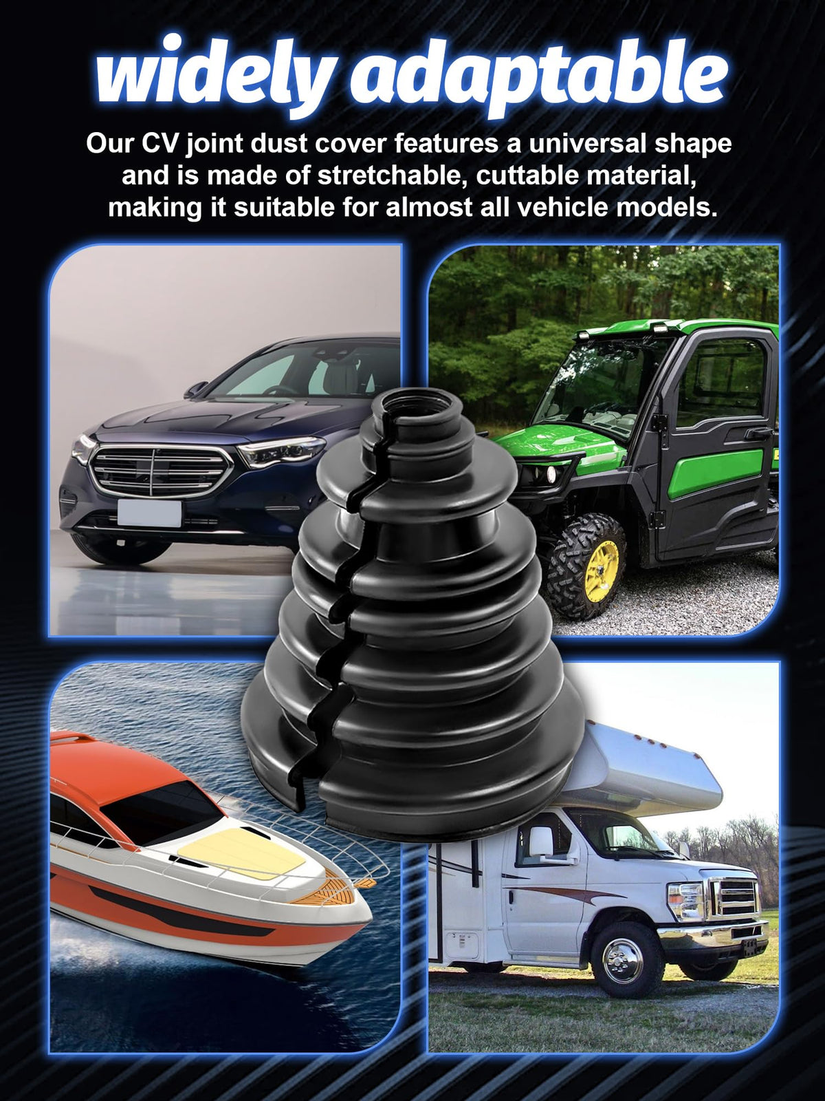 SKCOAUTO boot being installed in workshop to speed roadside or garage repairs