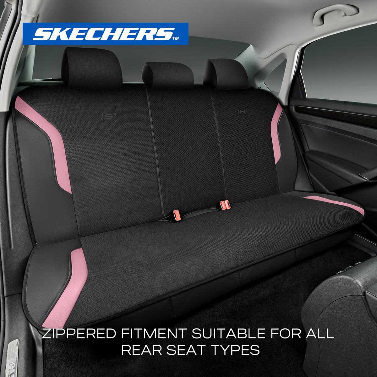 Detail of Skechers air-cool mesh surface showing breathability and cooling benefit