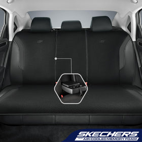 Skechers air-cool mesh texture close-up for breathable comfort