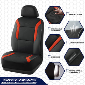 Skechers Air-Cool mesh detail showing breathability and airflow