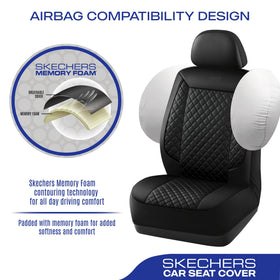 Skechers airbag cutout demonstration maintaining safety deployment access