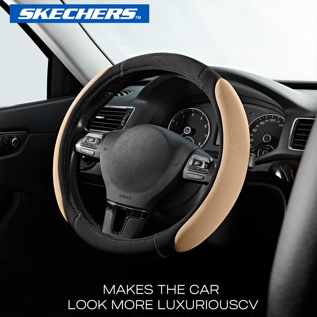 Skechers memory foam close-up shows cushioning for improved comfort