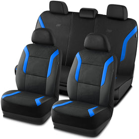 Skechers front seat full view showing fit and comfort