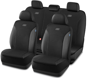 Skechers front seat full view showing complete coverage and protection