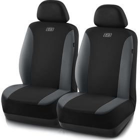 Skechers full front seat cover installed showing protection and clean look