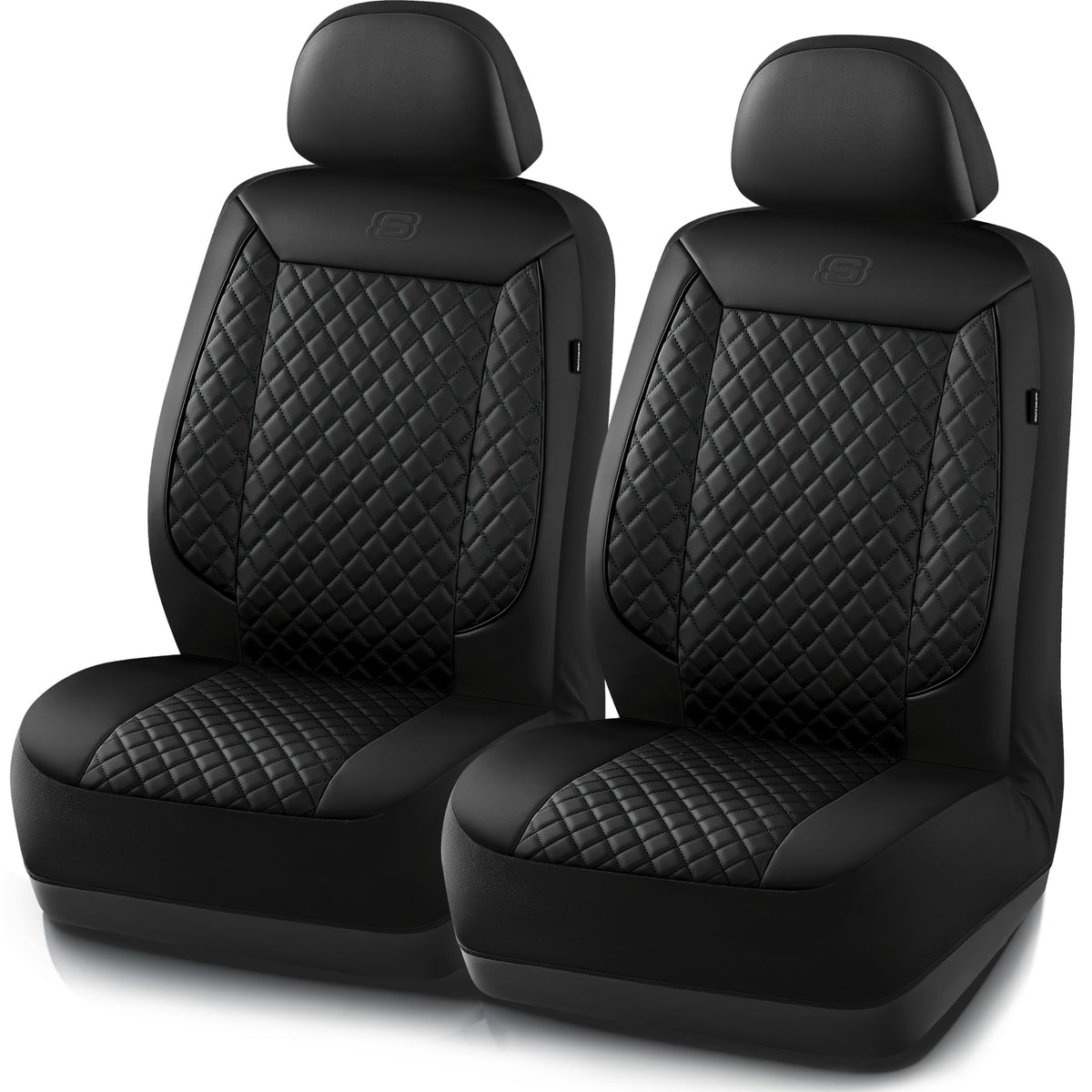 Skechers front seat cover full view showing sleek protection and style