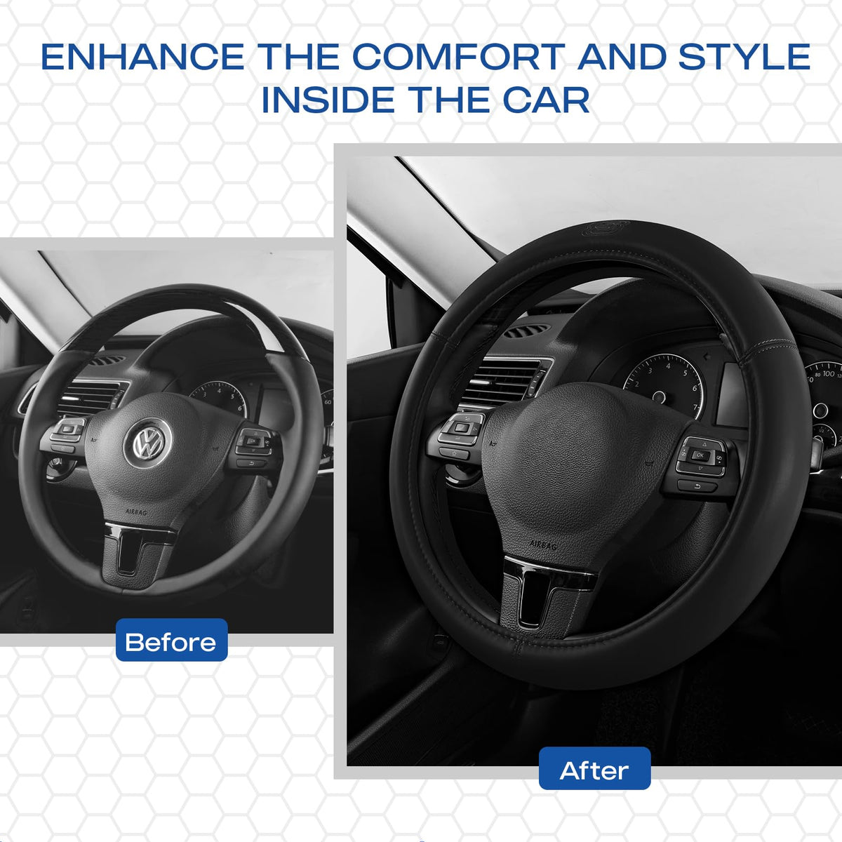 Skechers in-use hands gripping cover showing improved comfort and control