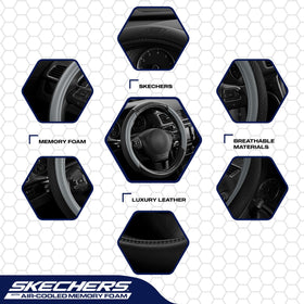Skechers interior anti-slip points detail ensuring secure, stable grip