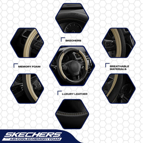 Skechers inner anti-slip rubber points increase stability and prevent shifting