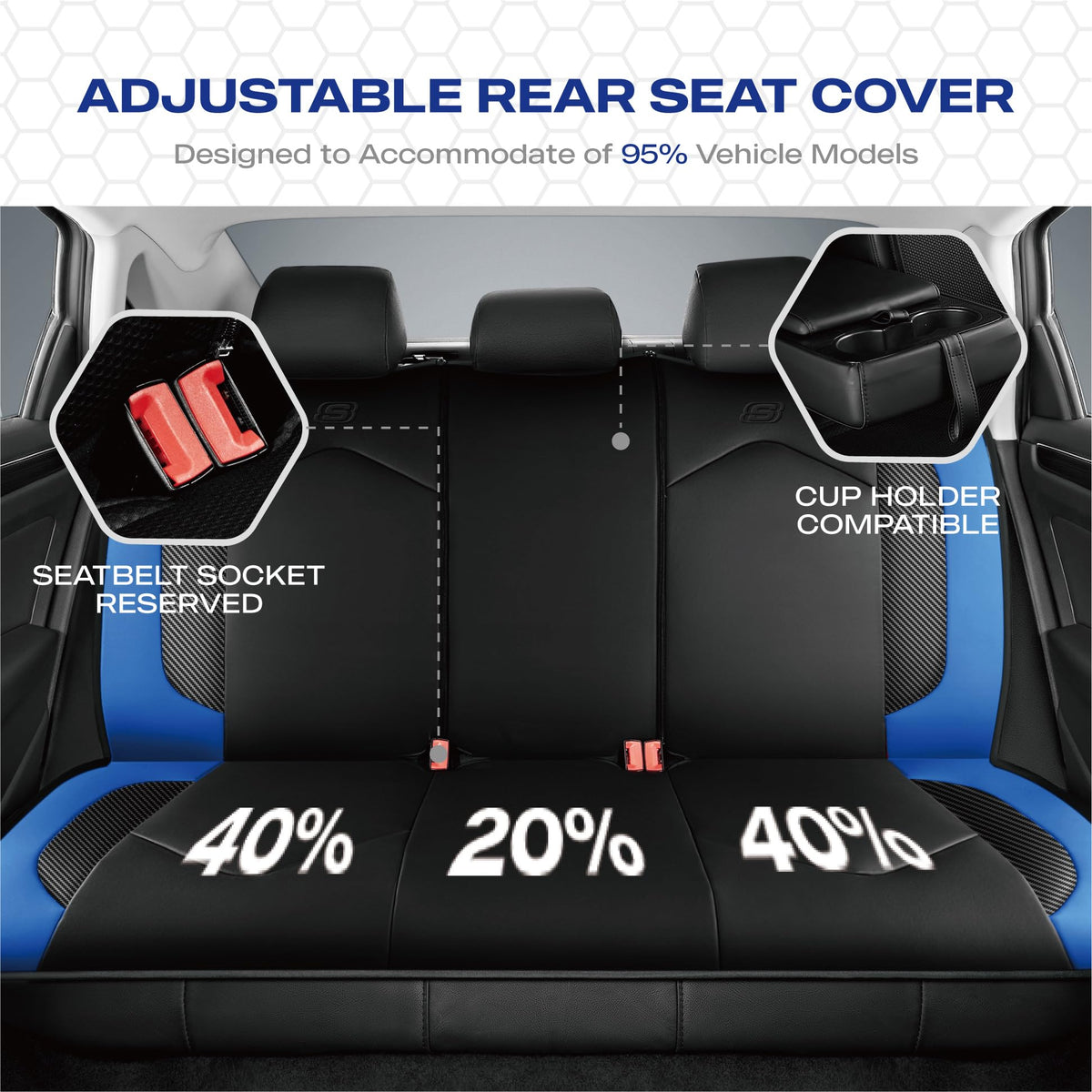 Skechers hands installing cover showing quick tool-free setup benefit