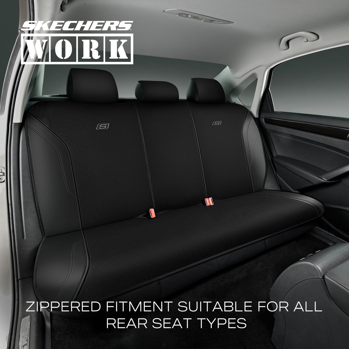 Skechers installed in SUV lifestyle scene enhancing cabin appearance