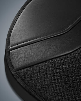 Skechers rear cover installed in SUV showing enhanced passenger comfort