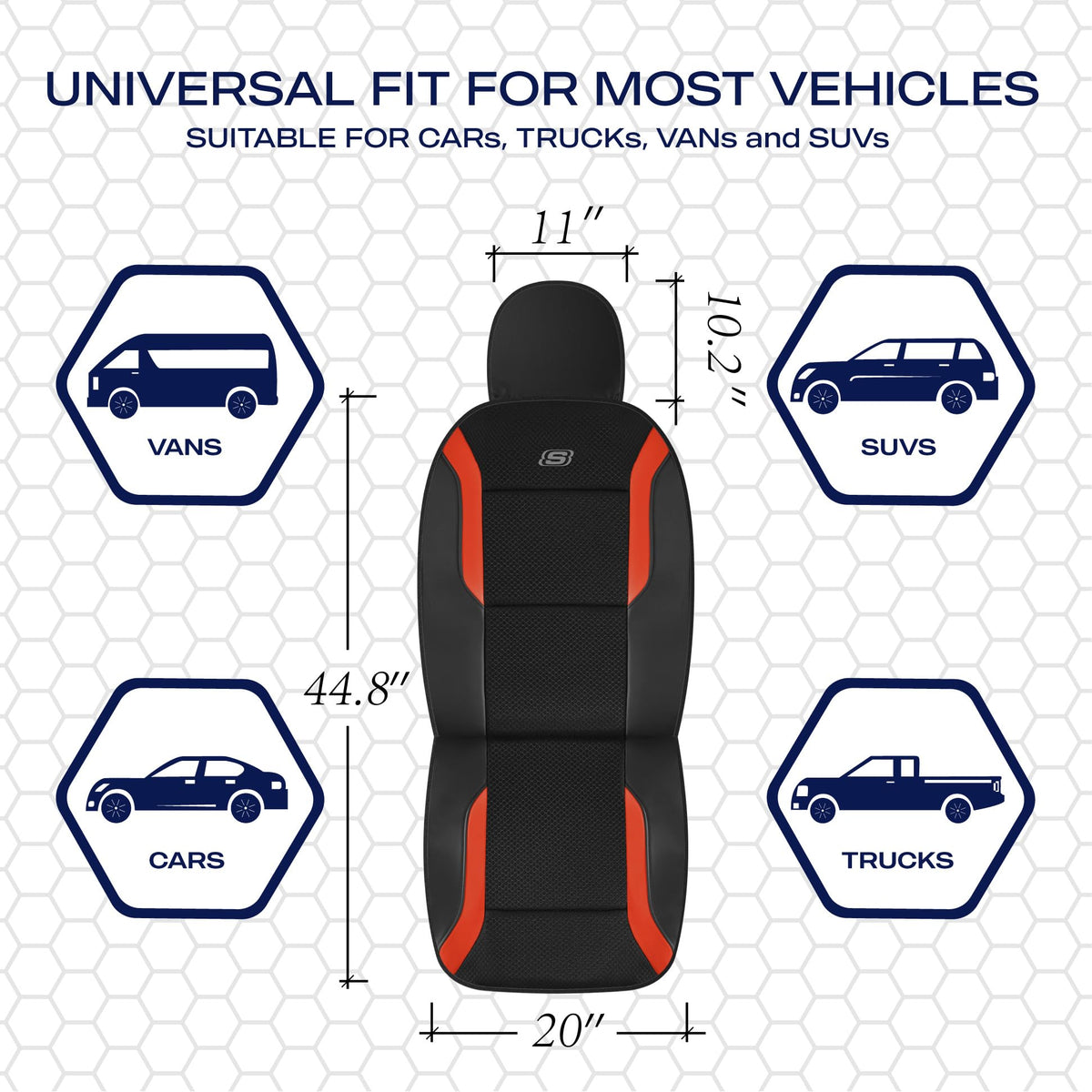 Skechers installed in SUV lifestyle shot showing comfort upgrade