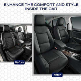 Skechers installed in SUV lifestyle scene showing improved interior comfort